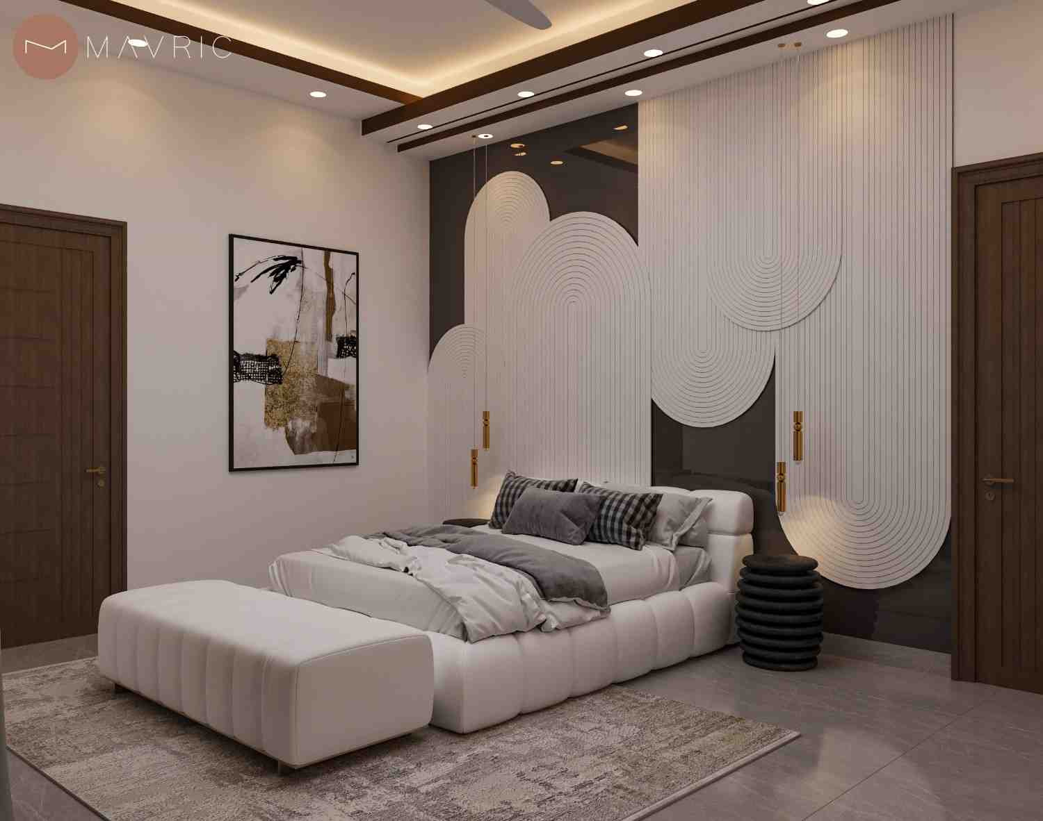 luxury bedroom design in Lahore