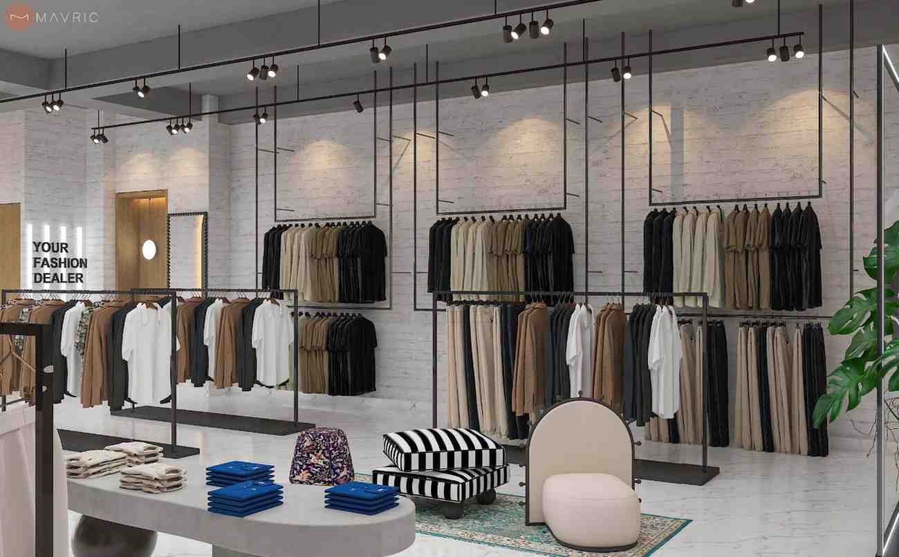 clothing store design in Lahore