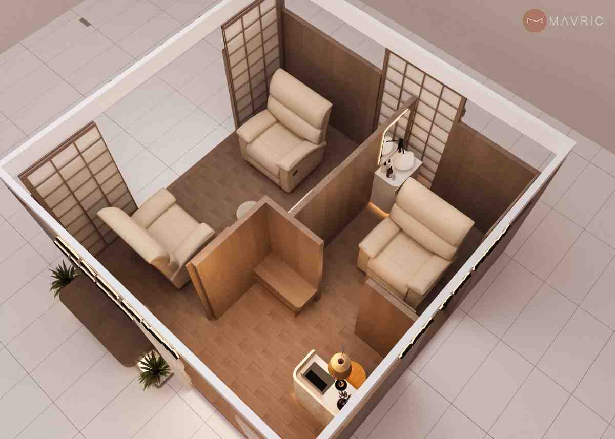 Spa salon design in lahore