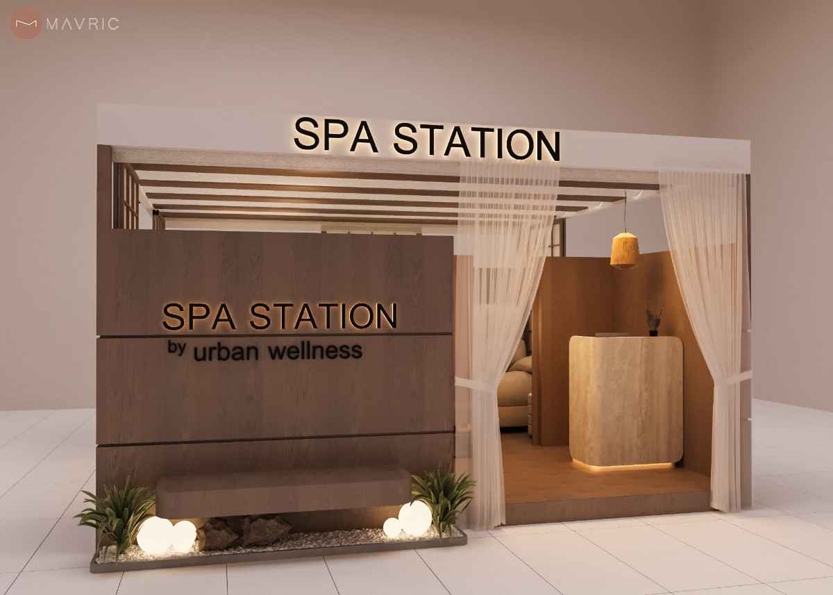 massage center interior design in lahore