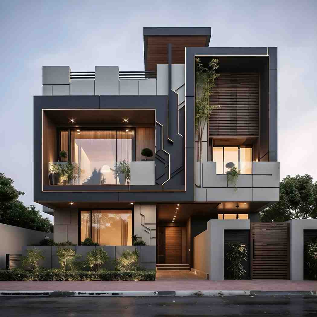 10 marla house elevation design