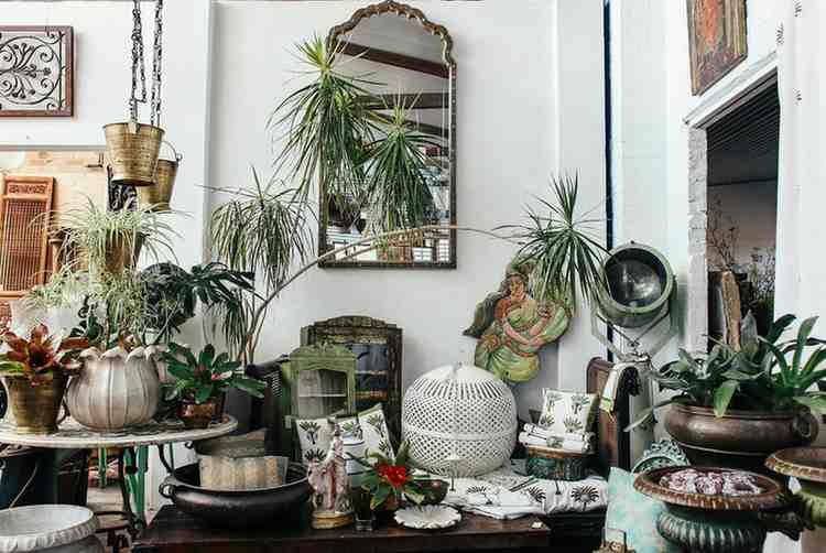 Bohemian style interior design