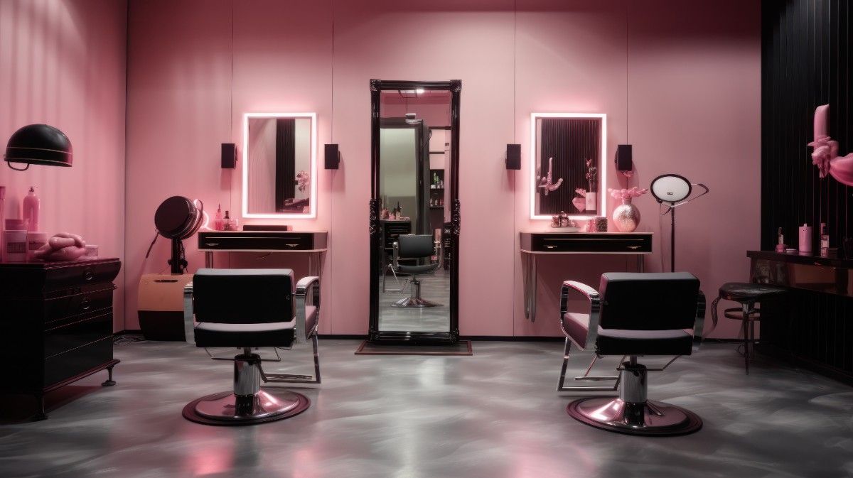beauty salon interior design in lahore