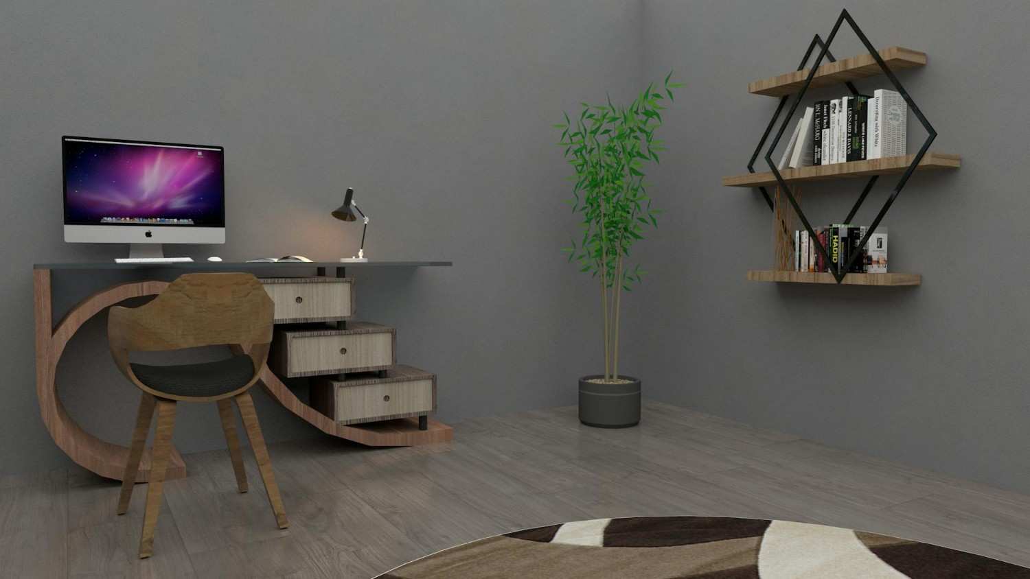 stylish study table design